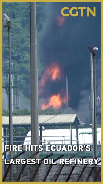 Fire_Contained_at_Ecuador_s_Largest_Oil_Refinery_in_Esmeraldas_poster - Namaste Headlines Fire_Contained_at_Ecuador_s_Largest_Oil_Refinery_in_Esmeraldas video poster