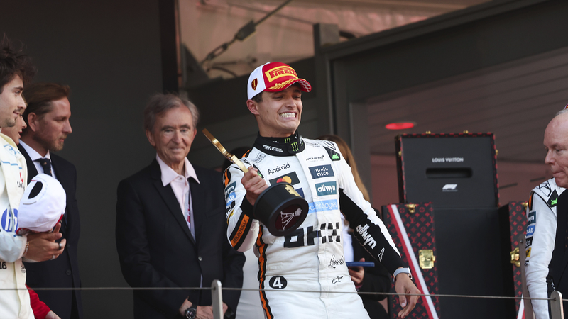 Norris Clinches Dream Monaco Win, Slashes Gap to Piastri Norris_Clinches_Dream_Monaco_Win__Slashes_Gap_to_Piastri