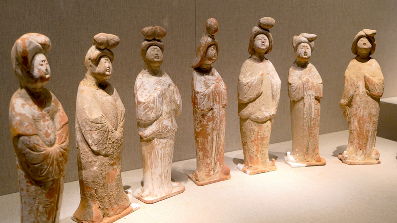 Tang Dynasty Figurines: Guardians of a Flourishing Era Tang_Dynasty_Figurines__Guardians_of_a_Flourishing_Era