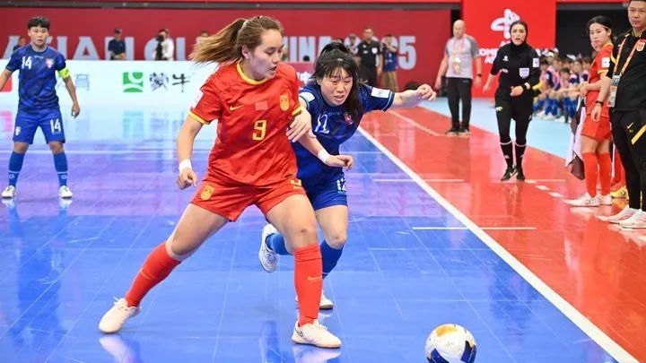 China Beats Chinese Taipei 5-3 in AFC Women’s Futsal Clash
