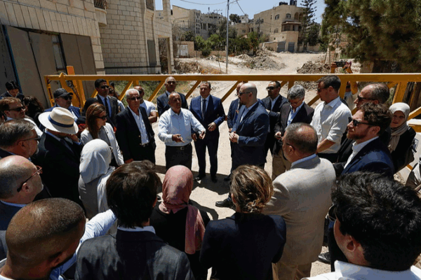 Warning Shots Fired During EU Visit in Jenin Warning_Shots_Fired_During_EU_Visit_in_Jenin