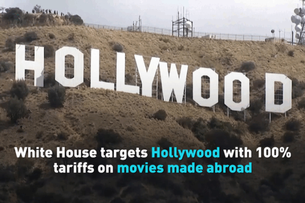 White House Targets Hollywood with 100% Tariffs on Foreign Films White_House_Targets_Hollywood_with_100__Tariffs_on_Foreign_Films video poster