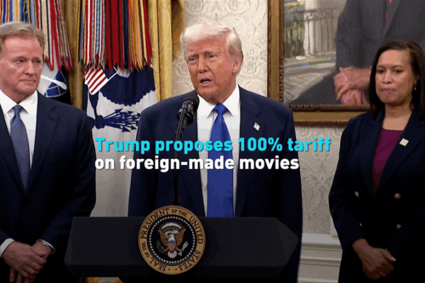 Trump’s 100% Tariff on Foreign Movies: A Global Cinema Shake-Up Trump’s 100% Tariff on Foreign Movies: A Global Cinema Shake-Up video poster