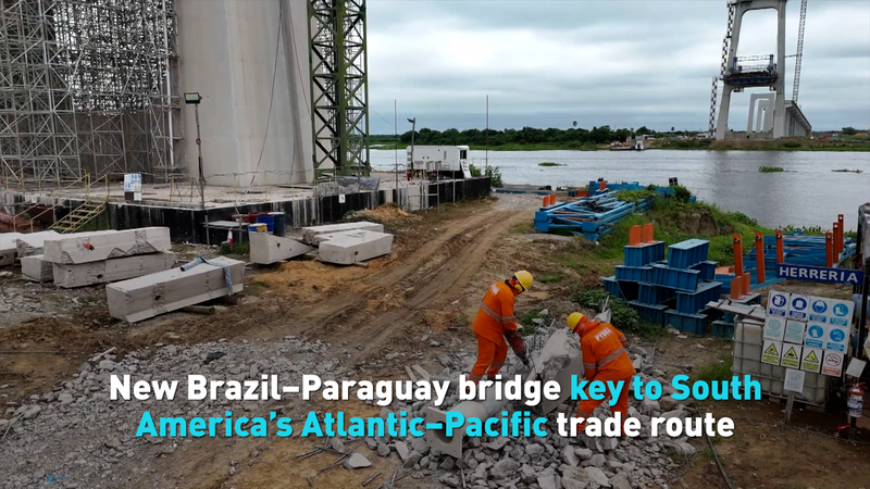 Y4CZSR4XJ17P4GIKS5LK - Namaste Headlines New Brazil–Paraguay Bridge: Gateway for Atlantic–Pacific Trade video poster