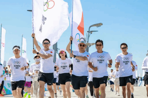 Beijing Olympic Day Run Inspires Community Spirit Beijing_Olympic_Day_Run_Inspires_Community_Spirit