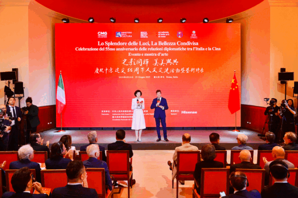 CMG Celebrates 55 Years of China-Italy Ties in Rome CMG_Celebrates_55_Years_of_China_Italy_Ties_in_Rome