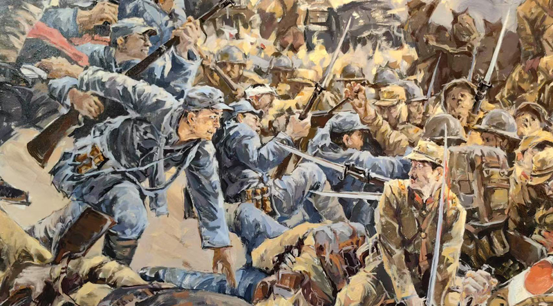 Epic Brushstrokes: Painting Honors 80th Anniversary of Victory Epic_Brushstrokes__Painting_Honors_80th_Anniversary_of_Victory video poster