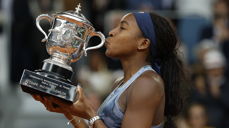 Gauff Stuns Sabalenka to Clinch French Open Title Gauff_Stuns_Sabalenka_to_Clinch_French_Open_Title