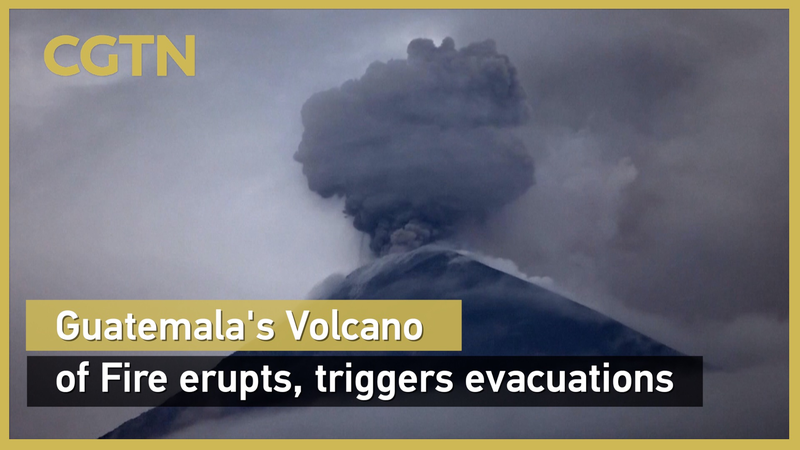 Guatemala Volcano of Fire Erupts; 500+ Evacuated Guatemala_Volcano_of_Fire_Erupts__500__Evacuated video poster