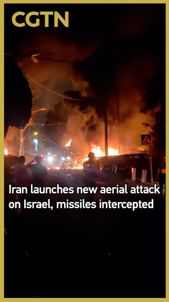 Iran Launches New Aerial Attack on Israel; Missiles Intercepted Iran_Launches_New_Aerial_Attack_on_Israel__Missiles_Intercepted video poster