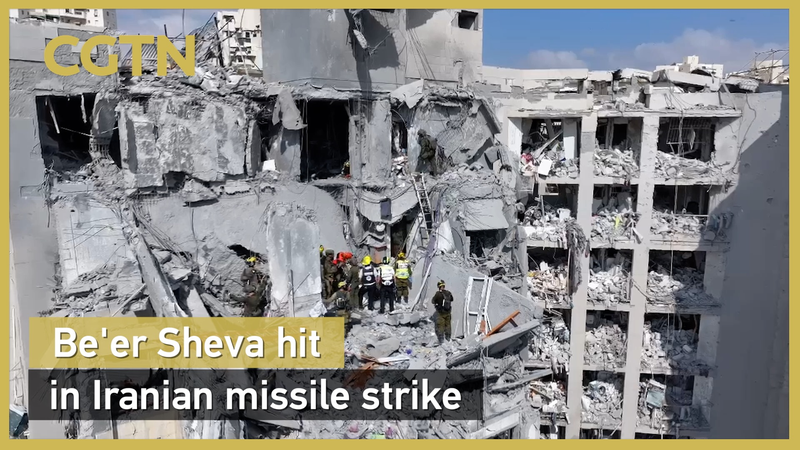 Iranian Missile Strikes Be’er Sheva: Casualties Reported Iranian_Missile_Strikes_Be_er_Sheva__Casualties_Reported video poster
