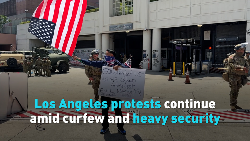 LA_Protests_Persist_Amid_Curfew___Heavy_Security_poster - Namaste Headlines LA_Protests_Persist_Amid_Curfew___Heavy_Security video poster