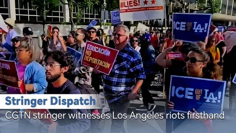 LA Unrest Live: CGTN Stringer Captures Riot Chaos LA_Unrest_Live__CGTN_Stringer_Captures_Riot_Chaos video poster