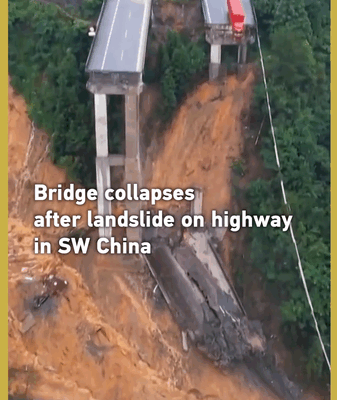 Landslide_Triggers_Bridge_Collapse_in_Guizhou video poster