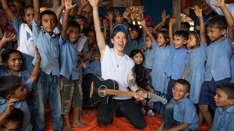 MIYAVI_Rocks_for_Refugee_Hope_on_World_Refugee_Day video poster