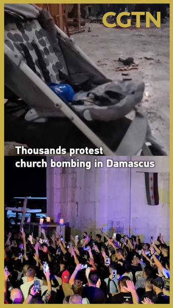 Mass Protests in Damascus Sparked by Deadly Church Bombing Mass_Protests_in_Damascus_Sparked_by_Deadly_Church_Bombing video poster