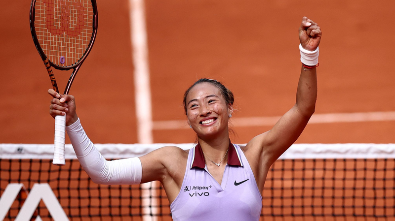 Olympic_Champ_Zheng_Qinwen_Shines_at_French_Open_QFs