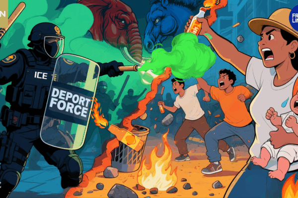 Political Tactics Spark U.S. Protests Over Immigration Political_Tactics_Spark_U_S__Protests_Over_Immigration