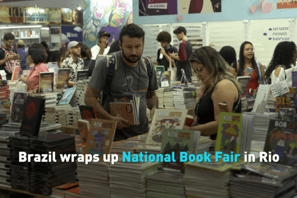 Rio Shines: UNESCO Book Capital & Vibrant Book Fair Rio_Shines__UNESCO_Book_Capital___Vibrant_Book_Fair video poster
