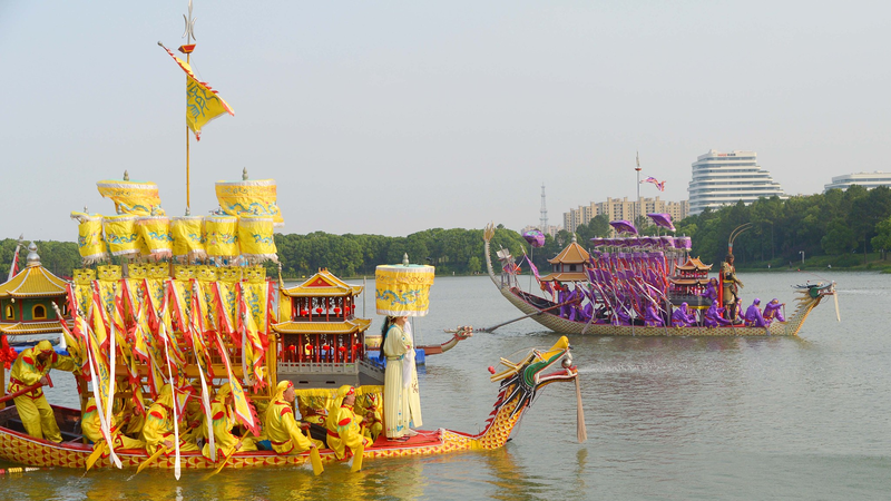 Splash into Tradition: 18th Luodian Dragon Boat Festival in Shanghai Splash_into_Tradition__18th_Luodian_Dragon_Boat_Festival_in_Shanghai