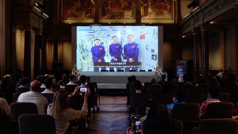 Tiangong Lecture Connects Chinese Astronauts with Hungarian Students Tiangong_Lecture_Connects_Chinese_Astronauts_with_Hungarian_Students video poster