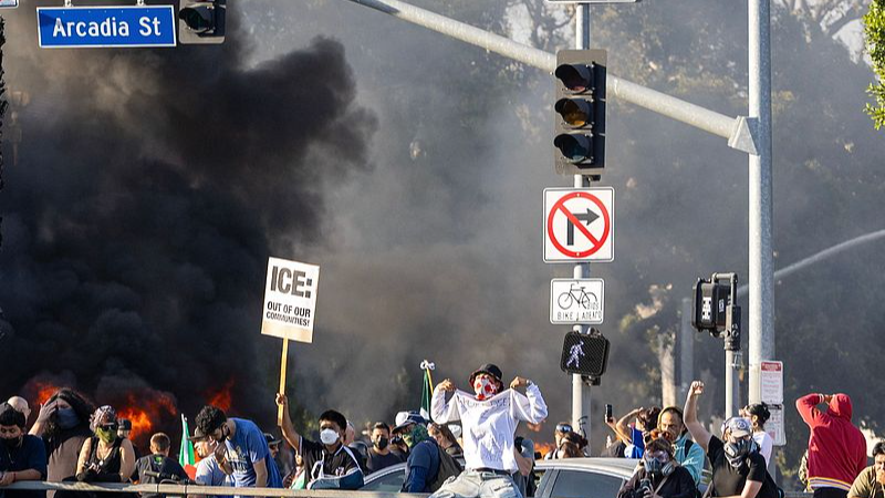 US Polls: Citizens Reject Troop Deployment in LA Protests US_Polls__Citizens_Reject_Troop_Deployment_in_LA_Protests