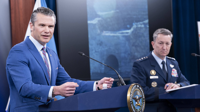 U_S__Defense_Chief_Debunks_Claims__No_Uranium_Moved_Amid_Iran_Strike