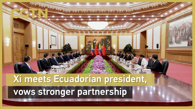 Xi_Meets_Ecuador_s_President_to_Celebrate_45_Year_Tie___New_Partnership video poster