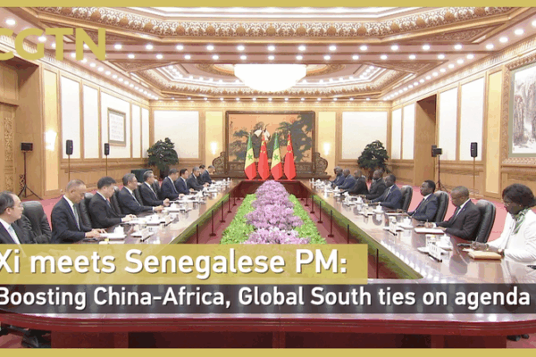 Xi Meets Senegal PM to Boost China-Africa & Global South Ties Xi_Meets_Senegal_PM_to_Boost_China_Africa___Global_South_Ties video poster