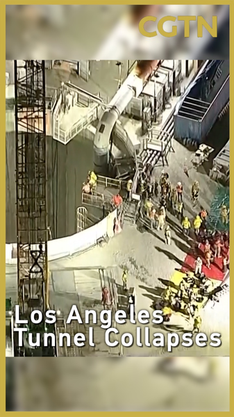 LA Tunnel Collapse: Workers May Be Trapped! 🚨 video poster