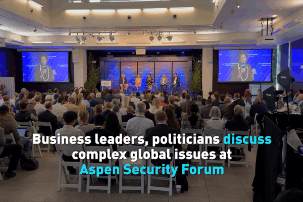 Aspen Forum: Leaders Tackle Business, Tech & Policy Challenges Aspen_Forum__Leaders_Tackle_Business__Tech___Policy_Challenges video poster