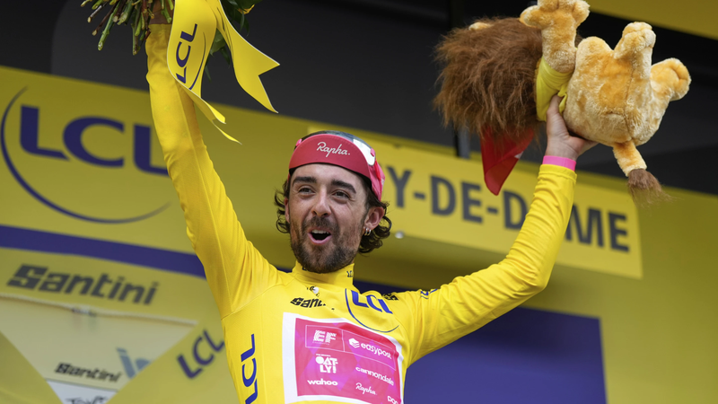 Ben Healy Secures Yellow Jersey as Ireland’s New Tour de France Star Ben_Healy_Secures_Yellow_Jersey_as_Ireland_s_New_Tour_de_France_Star