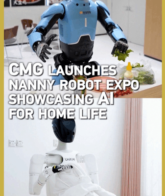 CMG Unveils Futuristic Nanny Robot Expo CMG_Unveils_Futuristic_Nanny_Robot_Expo video poster