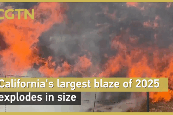 California Wildfire 2025: Blaze Spurs Urgent Evacuations California_Wildfire_2025__Blaze_Spurs_Urgent_Evacuations video poster