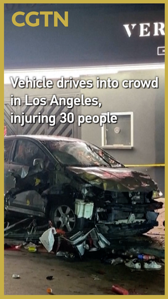 Chaos in Hollywood: Car Attack Injures 30, Suspect Held Chaos_in_Hollywood__Car_Attack_Injures_30__Suspect_Held video poster