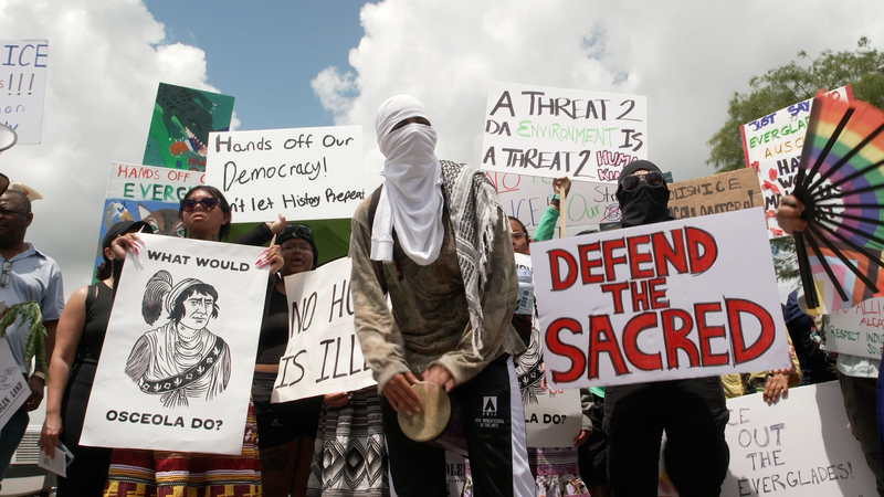 Florida_s__Alligator_Alcatraz__Camp_Sparks_Protests video poster