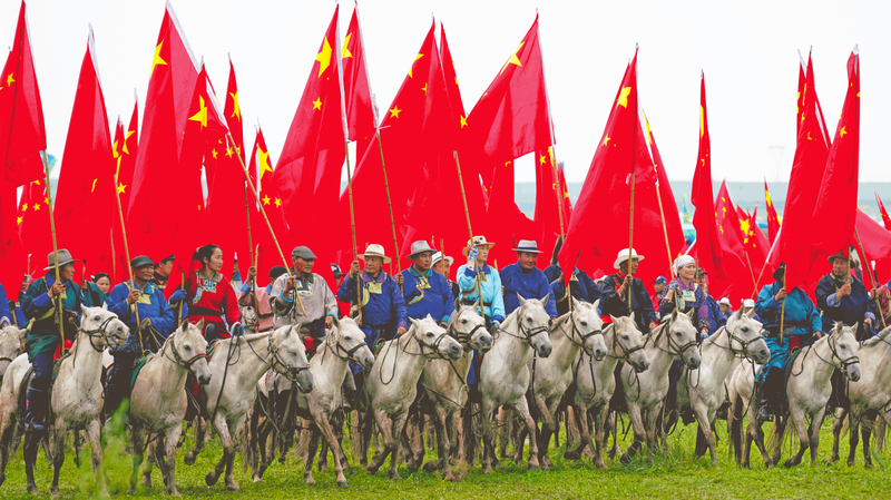 Grassland Spirit Shines at 35th Naadam Festival in Inner Mongolia Grassland_Spirit_Shines_at_35th_Naadam_Festival_in_Inner_Mongolia