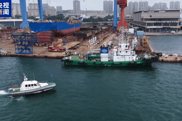 Green Ammonia Fuels Chinese Mainland Vessel Debut Green_Ammonia_Fuels_Chinese_Mainland_Vessel_Debut