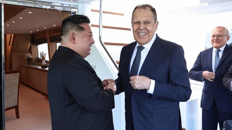 Invincible Brotherhood: Lavrov Meets DPRK’s Kim in Wonsan Invincible_Brotherhood__Lavrov_Meets_DPRK_s_Kim_in_Wonsan