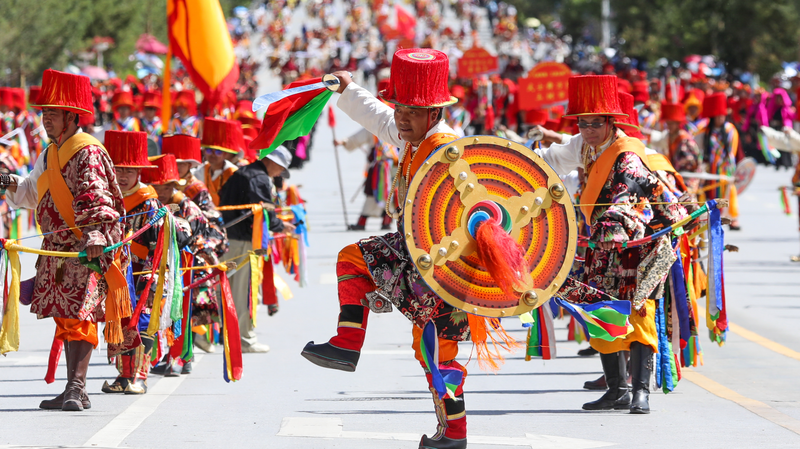 Khampa_Parade_Brings_Tibetan_Culture_to_Life_in_Yushu - Namaste Headlines Khampa_Parade_Brings_Tibetan_Culture_to_Life_in_Yushu