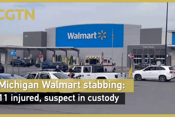 Michigan Walmart Stabbing: 11 Injured & Suspect in Custody Michigan_Walmart_Stabbing__11_Injured___Suspect_in_Custody video poster