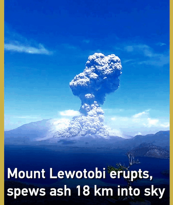 Mount Lewotobi Eruption: Ash Plume Soars 18km High Mount_Lewotobi_Eruption__Ash_Plume_Soars_18km_High video poster