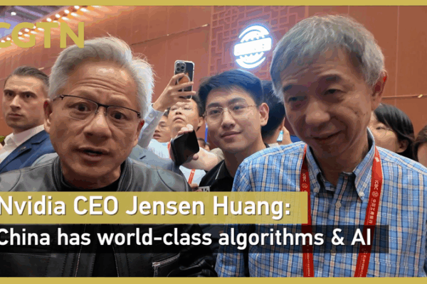Nvidia CEO Lauds China’s AI Prowess & Alibaba’s Pioneering Vision Nvidia CEO Lauds China’s AI Prowess & Alibaba’s Pioneering Vision video poster