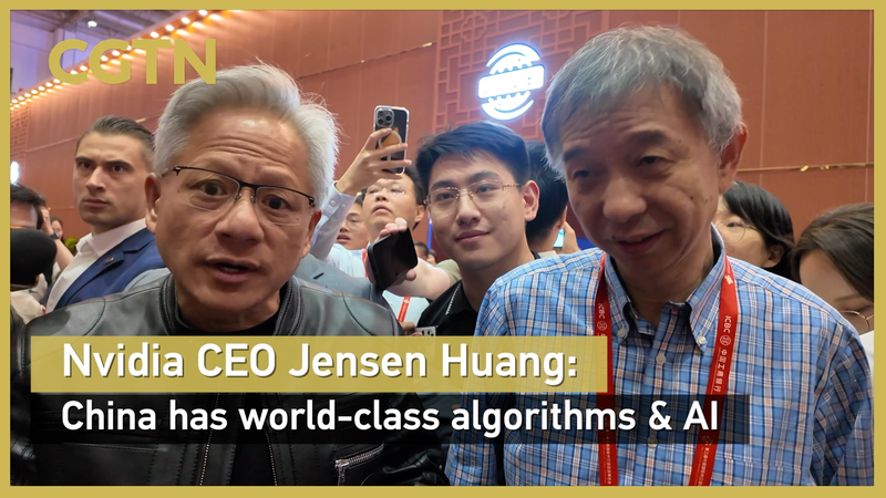 PMYFBGM3NJKND0EI253G - Namaste Headlines Nvidia CEO Lauds China’s AI Prowess & Alibaba’s Pioneering Vision video poster