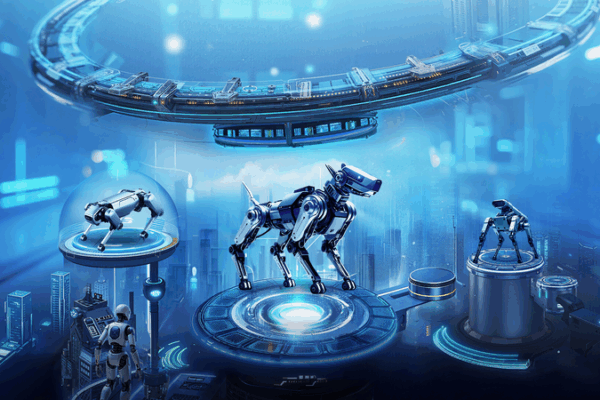Robot Dog XT70 & Black Panther 2.0 Steal the Spotlight at CMG Competition Robot_Dog_XT70___Black_Panther_2_0_Steal_the_Spotlight_at_CMG_Competition video poster
