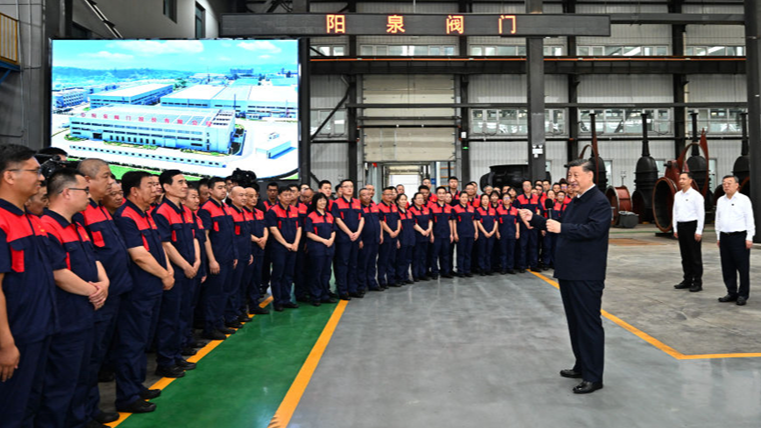 Tech_Innovation_on_Display__Xi_Jinping_Visits_Shanxi_Factory - Namaste Headlines Tech_Innovation_on_Display__Xi_Jinping_Visits_Shanxi_Factory