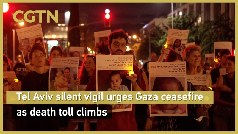 Tel Aviv Vigil Calls for Gaza Ceasefire Amid Rising Casualties Tel_Aviv_Vigil_Calls_for_Gaza_Ceasefire_Amid_Rising_Casualties video poster