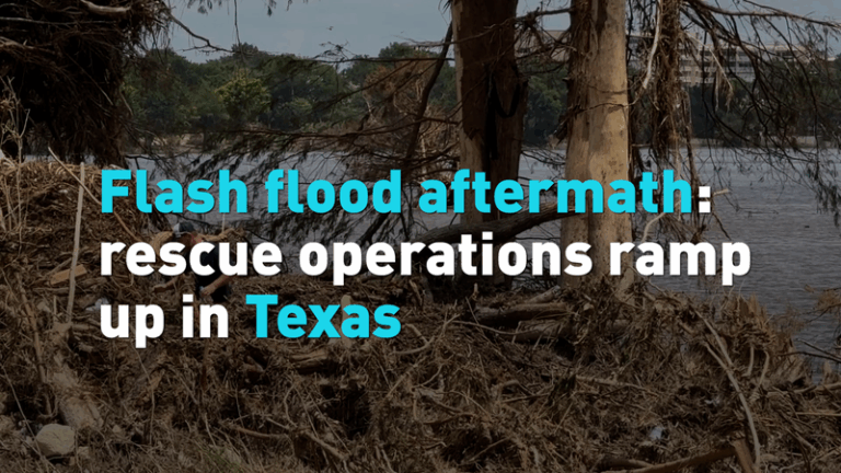 Texas_Flood_Tragedy__160_Missing_as_Rescue_Efforts_Continue video poster