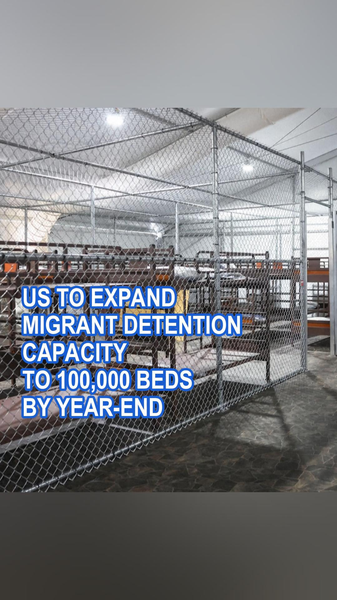 US Boosts Migrant Detention Beds to 100K Amid $45B Funding US_Boosts_Migrant_Detention_Beds_to_100K_Amid__45B_Funding video poster