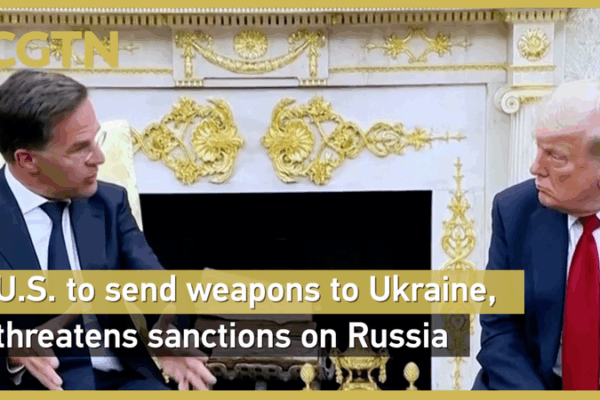 US to Send Ukraine Weapons & Threaten Russia with Tariffs US_to_Send_Ukraine_Weapons___Threaten_Russia_with_Tariffs video poster